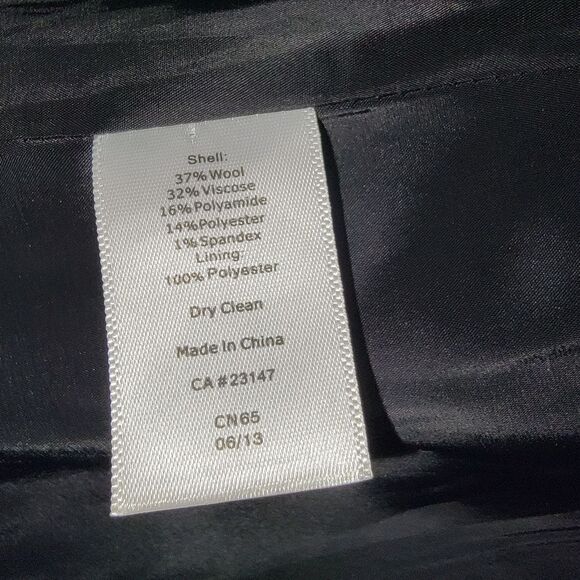 Talbots Petites Wool Blend Blazer Suit Jacket size 2P 2 Petite - Picture 9 of 9